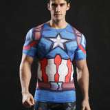 Ironman Tops 3D Men Tees Compression Tshirts Fitness T-shirts 2017 Bodybuilding Camiseta Male Streetwear Summer Top ZOOTOP BEAR