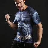 Ironman Tops 3D Men Tees Compression Tshirts Fitness T-shirts 2017 Bodybuilding Camiseta Male Streetwear Summer Top ZOOTOP BEAR