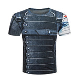 Ironman Tops 3D Men Tees Compression Tshirts Fitness T-shirts 2017 Bodybuilding Camiseta Male Streetwear Summer Top ZOOTOP BEAR