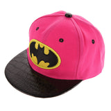 Kids Cartoon Casquette Flat Snapback Batman Cap Children Embroidery Cotton Baseball Cap Baby Boys and Girls Hip-Hop Hats