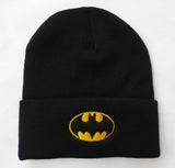 New Winter Caps Women Batman Face Mask Unisex BBOY Black Hip Hop Skullies&Beanies Men Cotton Knit Gorro Ski Bonnet Balaclava
