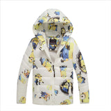 2017 minion Jackets Children Clothing Winter New outerwear kids clothes 3-10 yrs boys hoodies fashion coat boys jackets