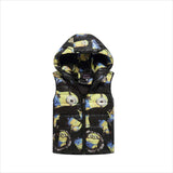 2017 minion Jackets Children Clothing Winter New outerwear kids clothes 3-10 yrs boys hoodies fashion coat boys jackets