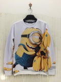 Alisister Cute women/men Cartoon Hoodies Despicable Me Print 3d Sweatshirt Kawaii Minions Clothes Harajuku Hoodie Tops