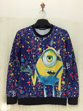 Alisister Cute women/men Cartoon Hoodies Despicable Me Print 3d Sweatshirt Kawaii Minions Clothes Harajuku Hoodie Tops