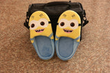 wholesale Despicable Me 2 home slippers Precious Milk Dad floor slippers ladies shoes spring minion slippers drop Shipping