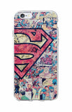 Superman Batman Iron Man Deadpool Spider Man Joker Avenger Soft Phone Case Fundas For iPhone 7 7Plus 6 6S 6Plus 5 5S SAMSUNG