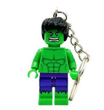 Starwars Marvel Avengers Captain America Ironman Spiderman Deadpool Darth Vader Superman Batman With Legoes Keychain Mini figure