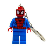 Starwars Marvel Avengers Captain America Ironman Spiderman Deadpool Darth Vader Superman Batman With Legoes Keychain Mini figure