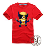 Minions Cosplay Wolverines T Shirt Super Hero Men Boy The Cartoon Comic Movie T-Shirt Geek Tshirt Tee