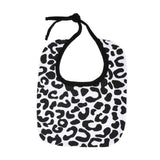 Baby Bibs Batman Clouds Cross Grid Towel Cotton Children Infant Saliva Towels Girls Boys Bandana Bibs Black with White