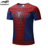 2015 NEW Flash man Hulk Batman Retro Spiderman Venom Ironman Superman Captain America Xmen Marvel T shirt Avengers Superhero