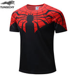 2015 NEW Flash man Hulk Batman Retro Spiderman Venom Ironman Superman Captain America Xmen Marvel T shirt Avengers Superhero