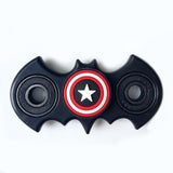 New Fidget Spinner Batman Shape Fidget Toy EDC Captain Hand Finger Spinner Relieve Stress Austism ADHD America Handspinner Toys