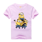 Memon new style Kids  summer T shirt Cotton  Short sleeve kids T-shirt 8 color kids cloth for 3-14 years children