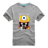 Minions Thor Super Hero T-Shirt Men Comic Movie T Shirts Tshirt Geek