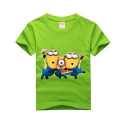 Memon T-shirt for boy 2016 new style summer T-shirts  Shirts  Cotton Kids Tops print Bobo choses t shirts size 3-14T