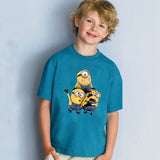 Memon T-shirt for boy 2016 new style summer T-shirts  Shirts  Cotton Kids Tops print Bobo choses t shirts size 3-14T
