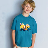 Memon T-shirt for boy 2016 new style summer T-shirts  Shirts  Cotton Kids Tops print Bobo choses t shirts size 3-14T