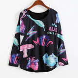 WAIBO BEAR New Fashion Loose Shirt Women Spring Lovely Minions Printed Shirt Women Long Sleeve Despicable Me Shirt Female