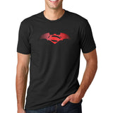 2017 summer men batman fitness t shirts Fashion O-neck casual hip hop Brand clothing streetwear Men's fitness T-Shirt Tops Tees