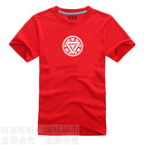 Iron Man Costume T Shirt Men Cosplay T-Shirts Cartoon The Avengers Movie Ironman Tshirt Super Hero Tee