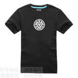 Iron Man Costume T Shirt Men Cosplay T-Shirts Cartoon The Avengers Movie Ironman Tshirt Super Hero Tee