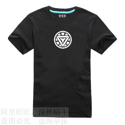 Iron Man Costume T Shirt Men Cosplay T-Shirts Cartoon The Avengers Movie Ironman Tshirt Super Hero Tee