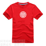 Iron Man Costume T Shirt Men Cosplay T-Shirts Cartoon The Avengers Movie Ironman Tshirt Super Hero Tee