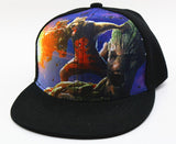Kids Baseball Cap Fashion Iron Man Captain Superman Batman Spider-Man One Piece Snapback Caps Children Boys Hip Hop Hat 2203
