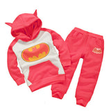 Autumn Sport Suit 2017 Tracksuit For Girls Clothes Sets Batman Costume For Kids Boys Clothes Sets Cartoon Children Clothing Suit