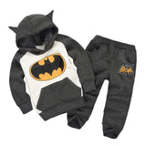 Autumn Sport Suit 2017 Tracksuit For Girls Clothes Sets Batman Costume For Kids Boys Clothes Sets Cartoon Children Clothing Suit