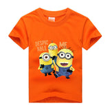 Amapo new T-shirt for boy summer Kids  clothes bob Stuart print Tshirts  Cotton Boys Clothes size 3-14 years children