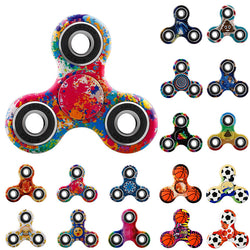 New 27 Patterns Spinner Tri Fidget Batman Light in Dark Hand Glowing Spinners Finger Stress Cube Focus and EDC Anti Stress Toy