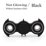 New 27 Patterns Spinner Tri Fidget Batman Light in Dark Hand Glowing Spinners Finger Stress Cube Focus and EDC Anti Stress Toy