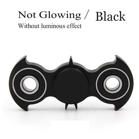 New 27 Patterns Spinner Tri Fidget Batman Light in Dark Hand Glowing Spinners Finger Stress Cube Focus and EDC Anti Stress Toy