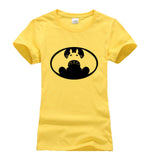 cute kawaii Totoro printing t shirts VS batman funny o-neck t-shirt harajuku Cartoon Top clothing Women 2017 summer short sleeve