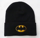 New Winter Caps Women Batman Face Mask Unisex BBOY Black Hip Hop Skullies&Beanies Men Cotton Knit Gorro Ski Bonnet Balaclava