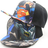 Kids Baseball Cap Fashion Iron Man Captain Superman Batman Spider-Man One Piece Snapback Caps Children Boys Hip Hop Hat 2203